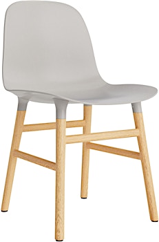 Normann Copenhagen - Form Stuhl mit Holzgestell - 1