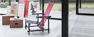 Cassina - Red and Blue stoel - 1 - Preview