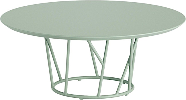 Fast - Table sauvage ronde basse - 1