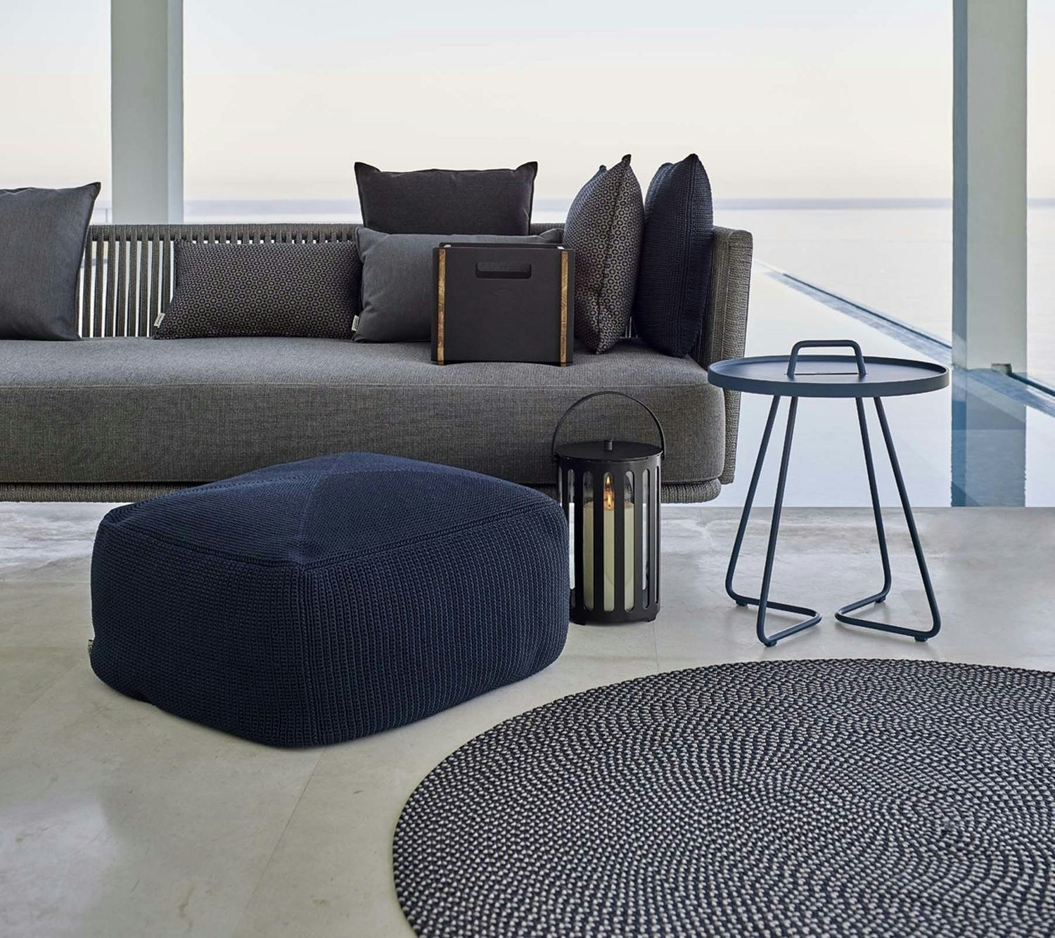 Cane Line Outdoor Defined Teppich Rund Shop I Design Bestseller De