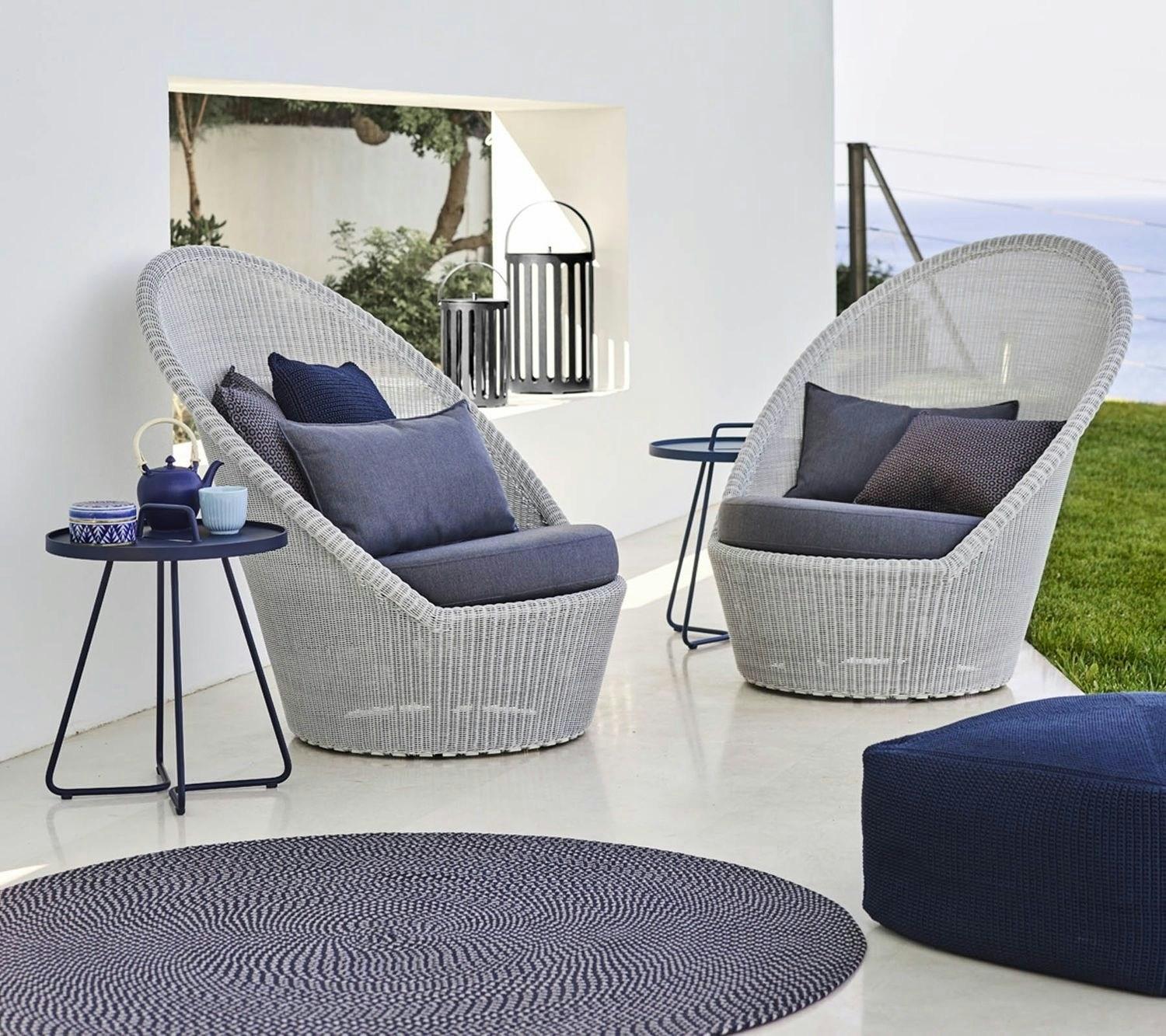 Cane Line Defined Teppich Rund Shop I Design Bestseller De