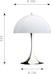 Louis Poulsen - Panthella Mini tafellamp versie 2 - 1 - Preview
