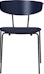 Design Outlet - Herman stoel gestoffeerd - donkerblauw/ donkerblauw - 1 - Preview
