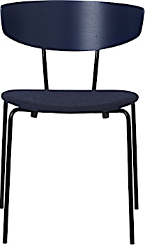 Design Outlet - Herman stoel gestoffeerd - donkerblauw/ donkerblauw - 1