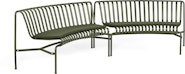 HAY - Palissade Park Dining Bench IN-IN Kussens 2er Set - 2 - Preview