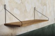 Design Outlet - Frama - Shelf Regal - Natur - 60 x 27 cm - schwarz - 4 - Vorschau