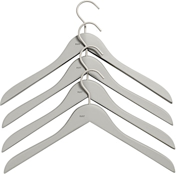HAY - Soft Coat Hanger 4er Set Kleiderbügel - 1