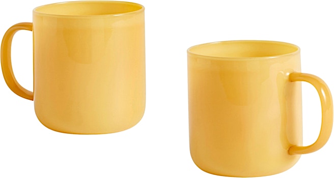HAY - Borosilicate Mug Beker - set van 2 - 1