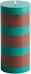 HAY - Bougie Column Small - green/brown - 1 - Aperçu