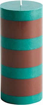 HAY - Bougie Column Small - green/brown - 1