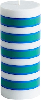 HAY - Column Kaars Small - lichtgrijs/blauw/groen - 1