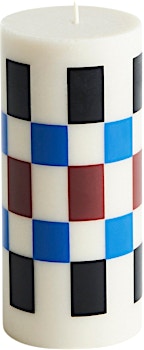 HAY - Column Kerze S - off-white/brown/black/blue - 1