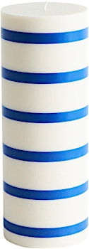 HAY - Column Kerze L - off-white/blue - 1