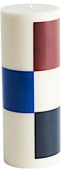 HAY - Bougie Column Large - Off-white/brown/black/blue - 1