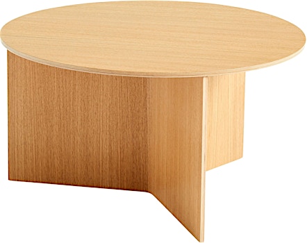 HAY - Table Slit Wood ronde XL - 1