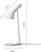 Louis Poulsen - AJ Mini Anniversary tafellamp - 2 - Preview