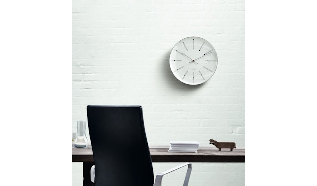 Rosendahl - AJ Bankers Clock - blanc - Ø 16 cm - 3