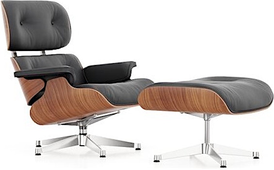 Vitra - Lounge Chair & Ottoman - 1