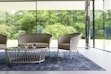 Design Outlet - Alexander Rose - Cordial Stuhl, Lehne gerundet - grau - Bezug/Anthracite - 4 - Vorschau