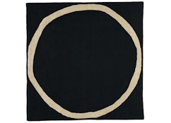 Nanimarquina - Aros square tapijt - zwart - 200 x 200 cm - 2