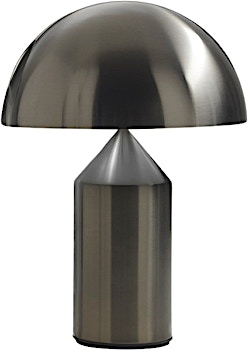 Oluce - Lampe de table Atollo nickel - 1