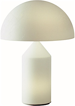Oluce - Lampe de table Atollo opale - 1