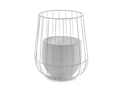 Pot in Cage Blumentopf