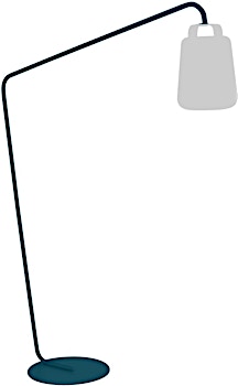 Fermob - Balad Voet Vloerlamp - groot  - 1