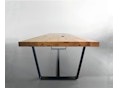 Janua - BB 11 tafel Clamp - gepoedercoat zwart - Eiken natuur geolied - 180 cm - 95 cm - 4