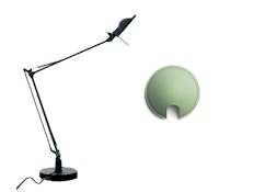 Luceplan - Lampe de table Berenice - vert sauge - aluminium