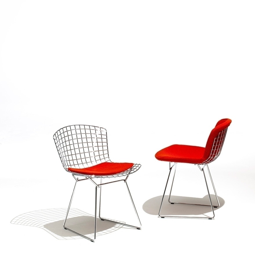 Knoll International Bertoia Side Stuhl gepolstert Shop I design