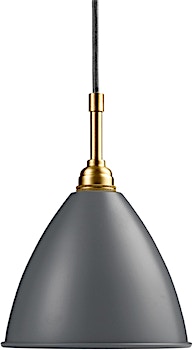 Design Outlet - Gubi - BL9 S hanglamp - grijs/ messing - 1