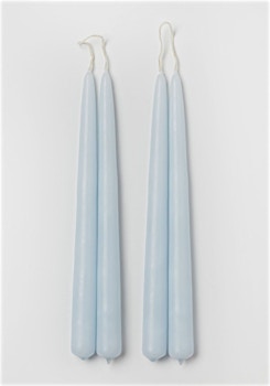 Design Outlet - applicata - Blossom Candles - Baby Blue - 4er Packung - baby blue - 1 Design Outlet - applicata - Blossom Candles - Baby Blue - 4er Packung - baby blue - 1