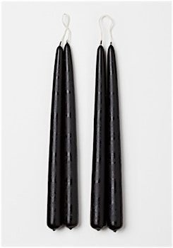Design Outlet - Blossom Candles - Marron Black - Paquet de 4 - marron black - 1
