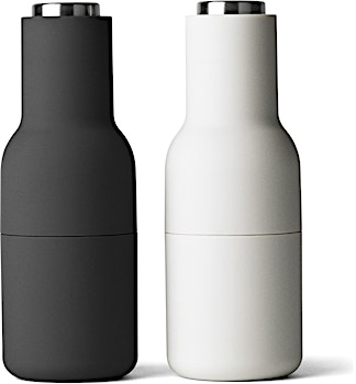 Audo - Ensemble de moulins Bottle Grinder en métal - gris - 1