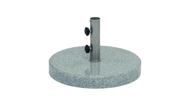 Weishäupl - Schirmständer Granit - rund - 35 kg - Ø40 mm - poliert - 1