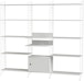 String Furniture - Combinaison d'étagères salon configuration Q - 1 - Aperçu
