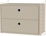 String Furniture - Table de chevet configuration A - 1 - Aperçu