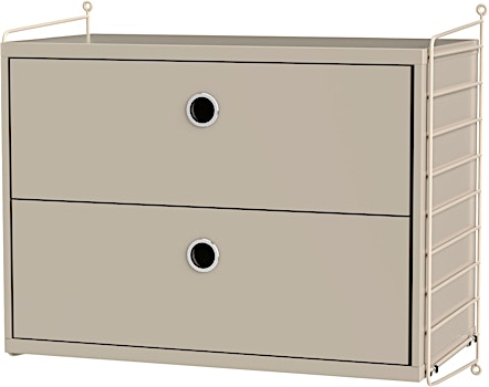 String Furniture - Table de chevet configuration A - 1