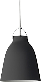 Design Outlet - Fritz Hansen - Caravaggio Matt Hängeleuchte - P2 - schwarz - Kabellänge 3m (Retournr. 266610) - 1