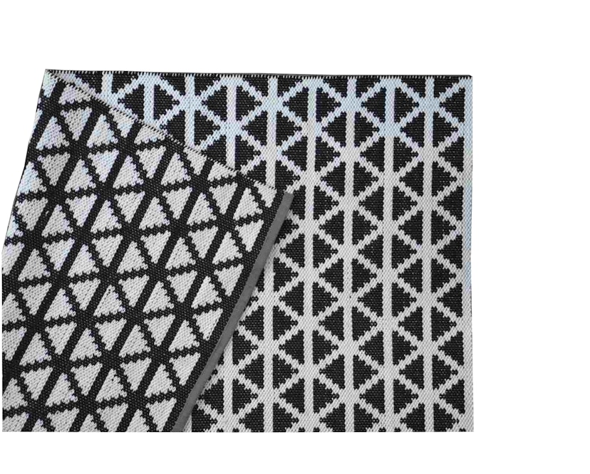 Jan Kurtz - Carpet  Outdoor Teppich - 150 x 90 cm - delray noir - 1
