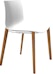 Design Outlet - Arper - Catifa 46 Stuhl 0355  - einfarbig weiß - Gestell Eiche natur (Retournr. 211596) - 1 - Vorschau