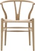 Carl Hansen & Søn - Set de 4 chaises CH24 Y Wishbone - chêne savonné - tressage naturel - 2 - Aperçu