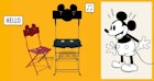 Fermob - Chaise de bistrot pour enfants Mickey Mouse©  - 2 - Aperçu