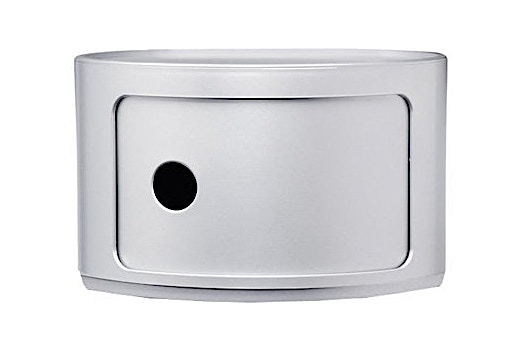 Kartell - Componibili Container - 1 Element niedrig - 1 Kartell - Componibili Container - 1 Element niedrig - 1