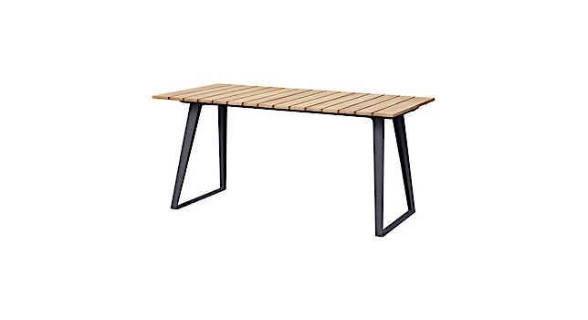 Cane-line Outdoor - Table en Teck Copenhagen  - 1