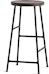 Design Outlet - HAY - Cornet Bar Hocker - Räuchereiche - Gestell weiches schwarz - high (Retournr. 262651) - 1 - Vorschau