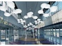 Next - Cosmo Pendelleuchte Indoor - weiß / silber - LED 6 x 2830lm, dimm., 3000K - 6