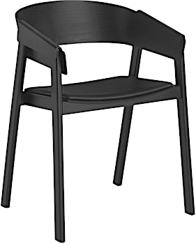 Muuto - Cover Stuhl mit Lederpolster - 1
