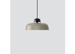 Wästberg - Suspension Dalston w162  - Silk Grey - LED noir - 30 x 15 cm - 5